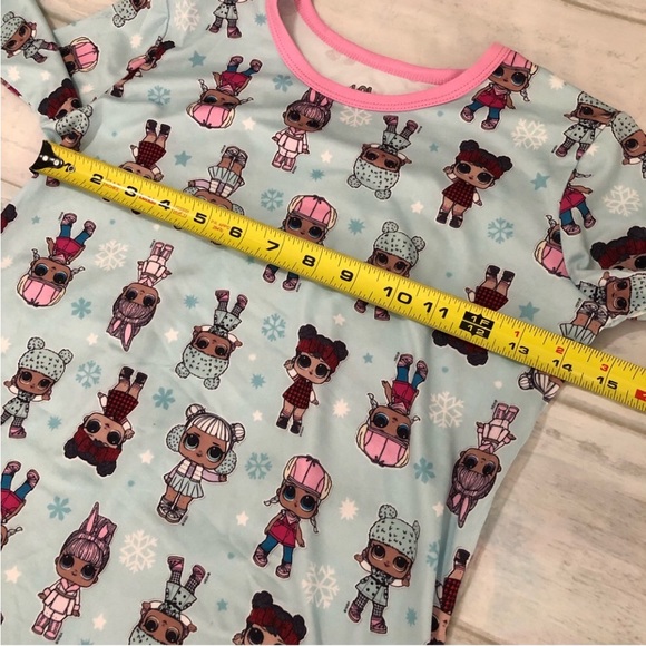LOL Surprise Girls Pajama Set Cuddl Duds Climate Right Size Large - Picture 7 of 10